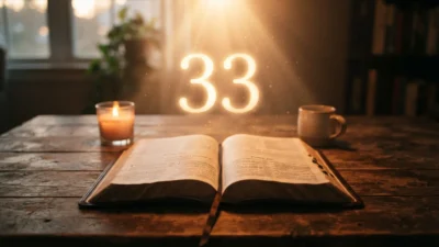 number 33 meaning bible