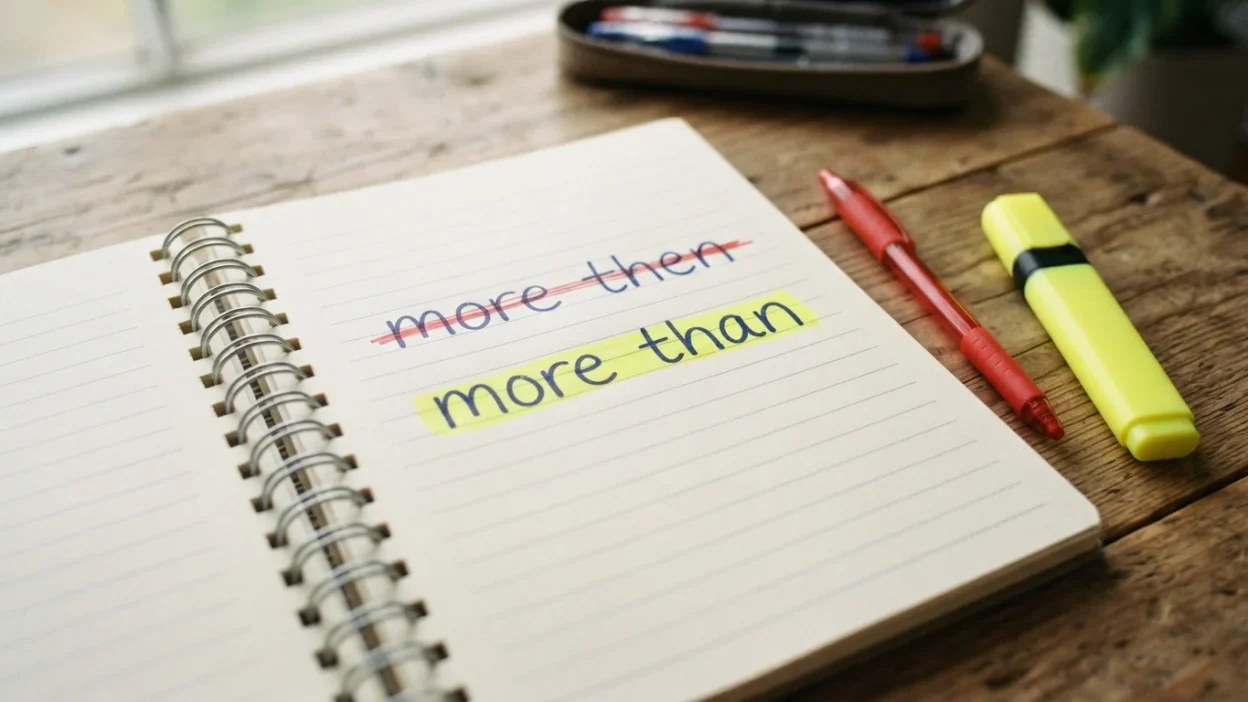 more then vs more than
