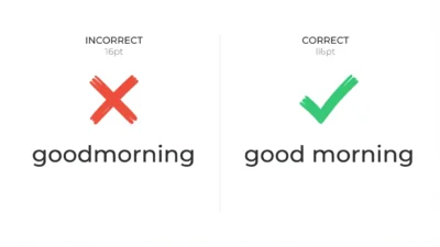 goodmorning vs good morning