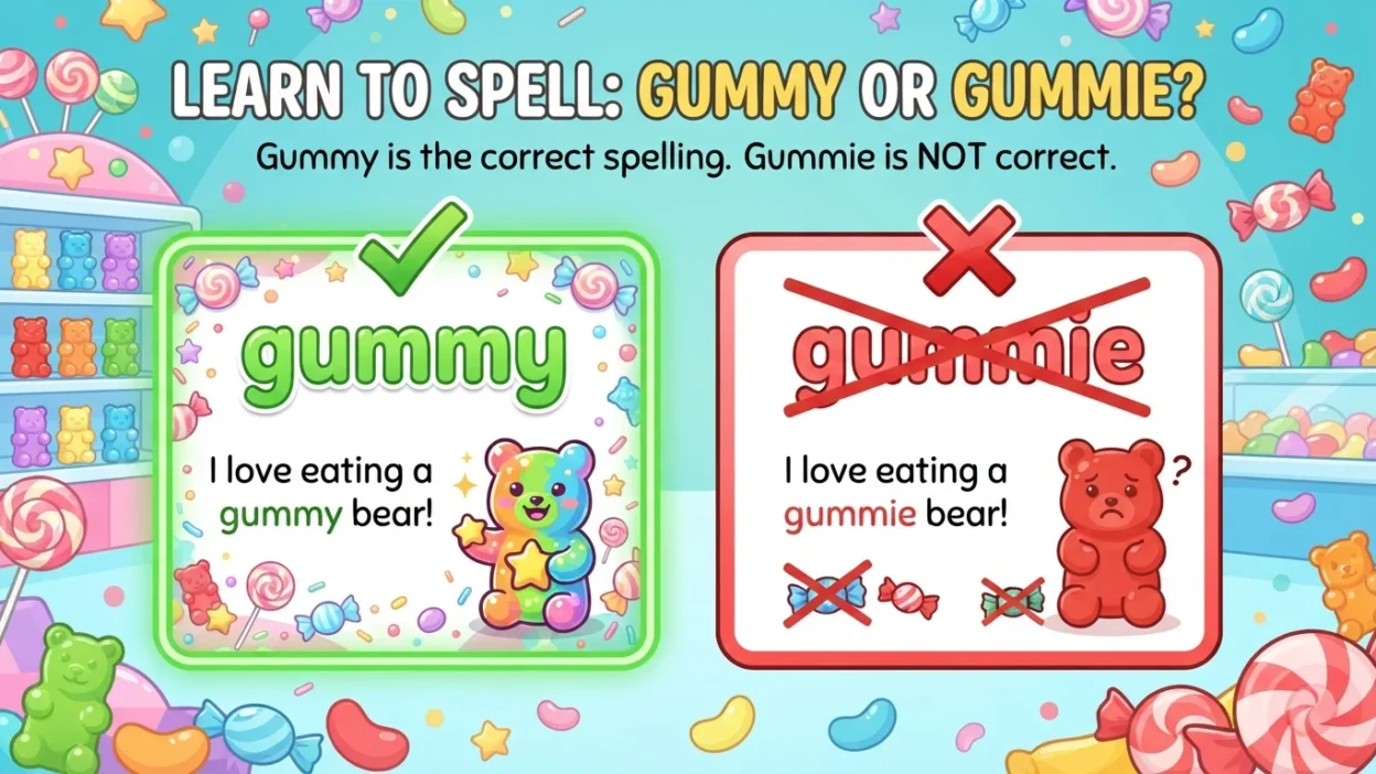 gummy vs gummie