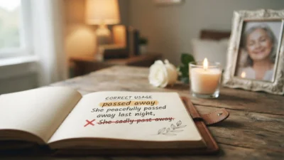 past away vs passed away