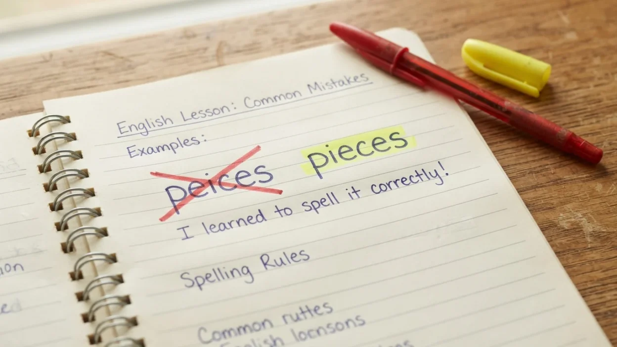 peices vs pieces