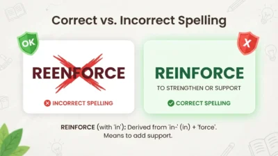 reinforce vs reenforce