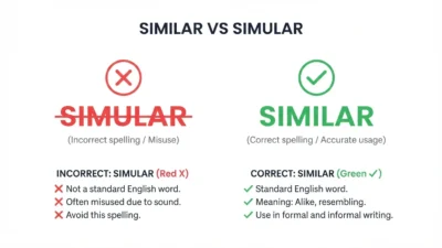 simular vs similar