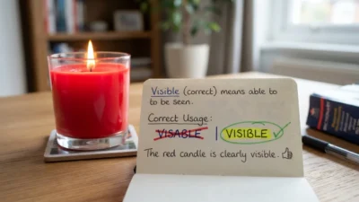 visable vs visible