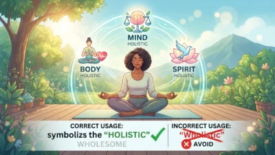 wholistic vs holistic