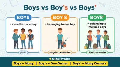 boys or boy's