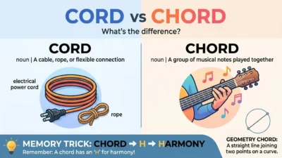 cord vs chord