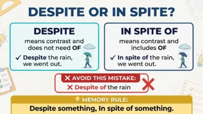 despite or in spite