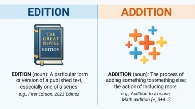 edition vs addition
