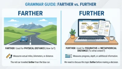 farther vs further