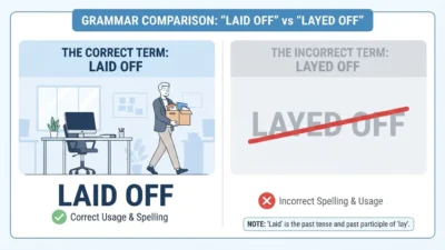 laid off vs layed off