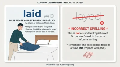 laid vs layed
