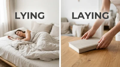 laying vs lying