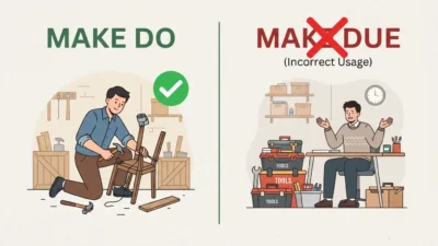 make do vs make due