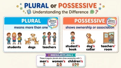 plural or possessive