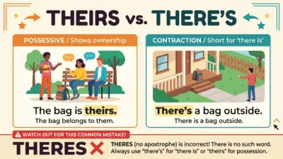theirs vs theres