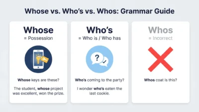 whos vs whose